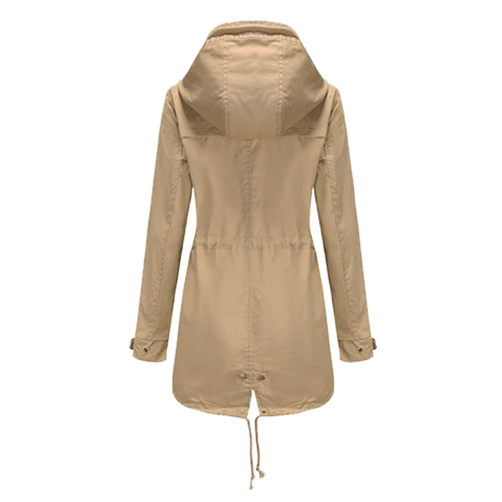 GR Elegant Waterproof Outdoor Rain Jacket for Women | Perfect for Outdoor Activities
