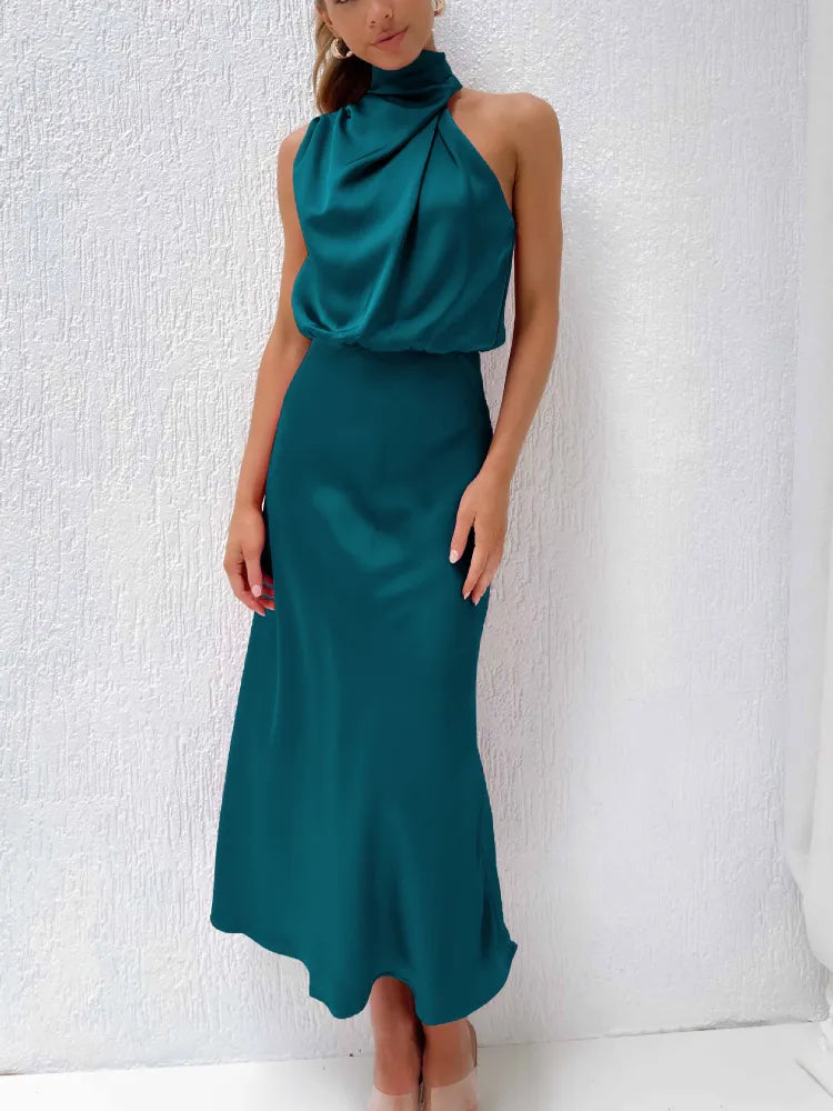 GR - Satin evening dresses for women