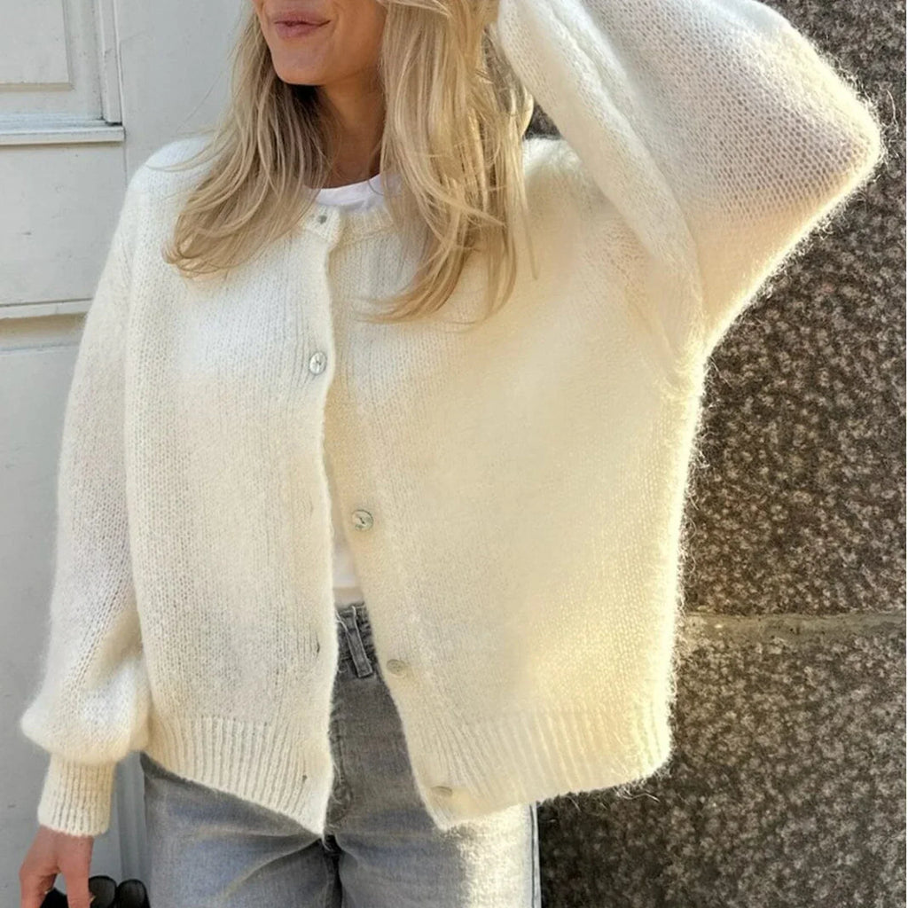 GR | Long-sleeved knit cardigan