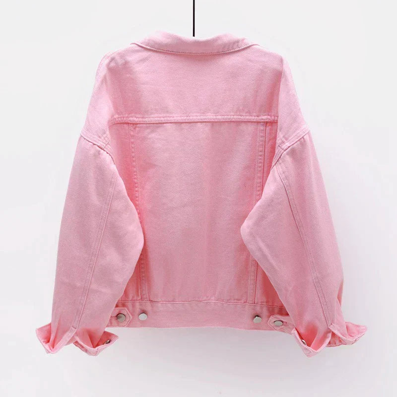 GR | Classic women's denim jacket in many colors