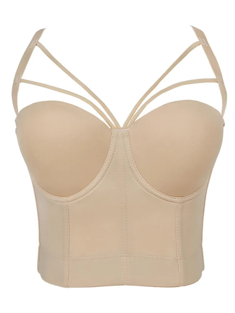 GR | 5 Colors Women's Sexy Designer Summer V-Neck Nude Black White Red Pink Cotton Camisole Tops Women's Camis Crop Tops