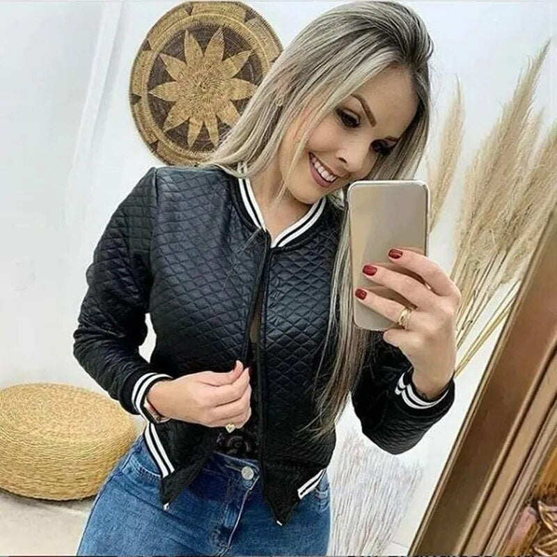 GR Women's Quilted Pilot Short Coat