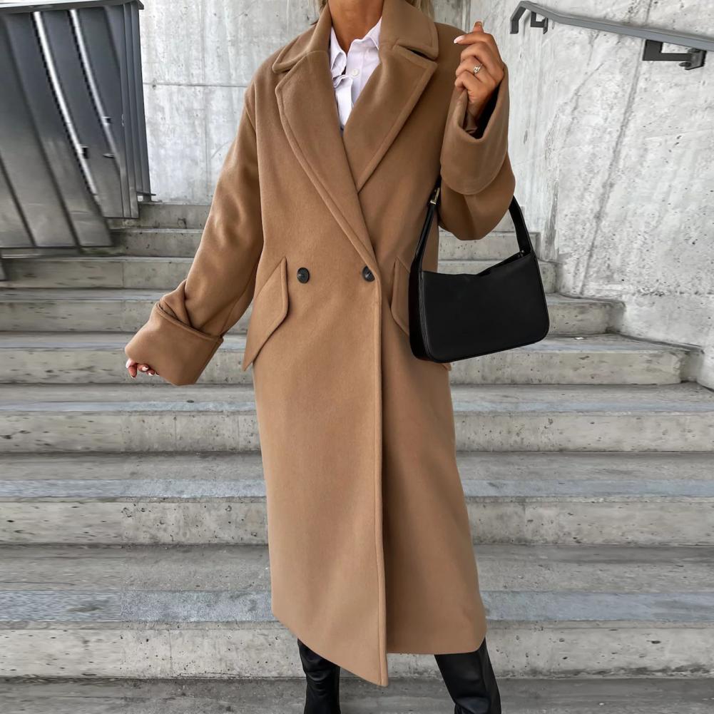 GR | Elegant long trench coat