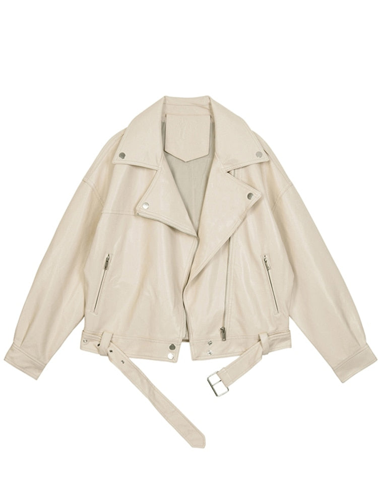 GR | Oversized leather jacket