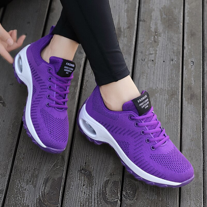 GR | Comfortable women's shoes with cushioned sole