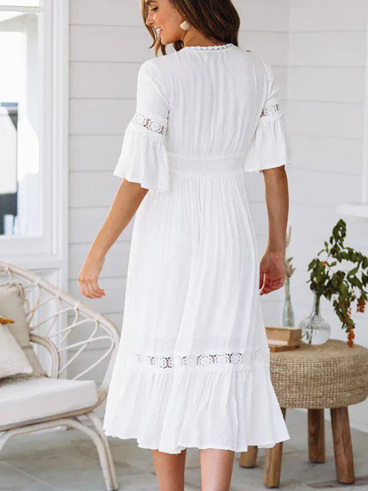 GR | Boho-Midi-Kleid