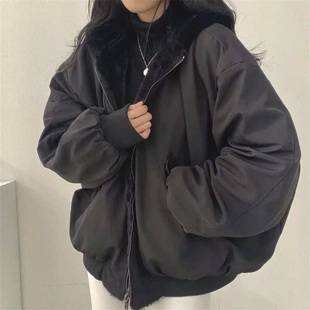 GR | Wendbare Kapuzenjacke
