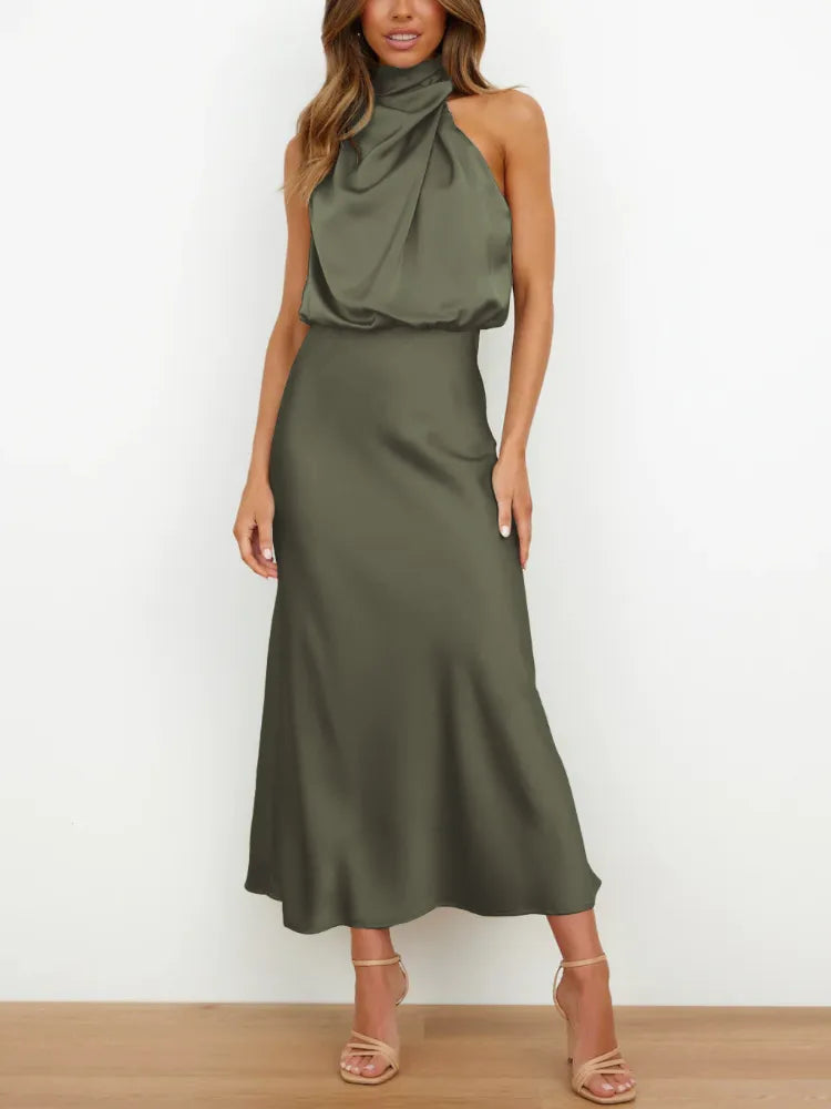 GR - Satin evening dresses for women