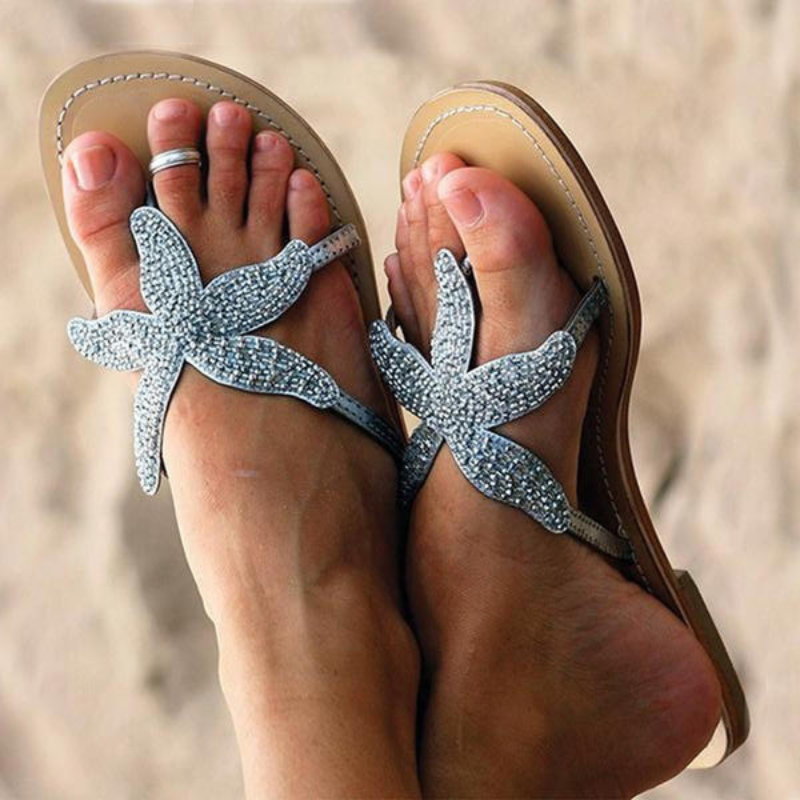 GR | Starfish slippers for women