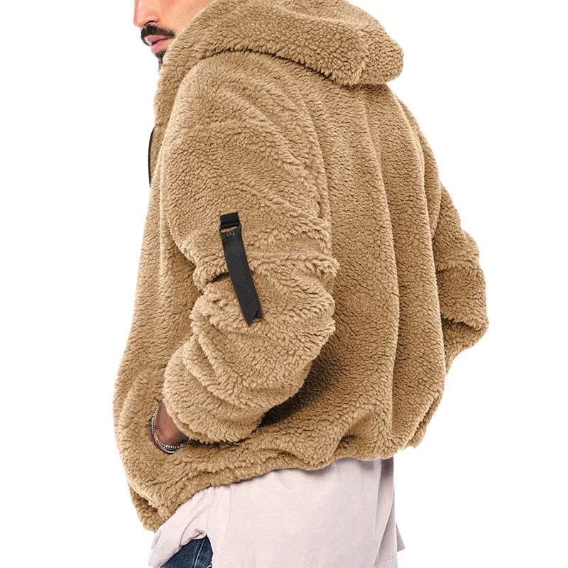 GR | Sherpa vest made of velour 