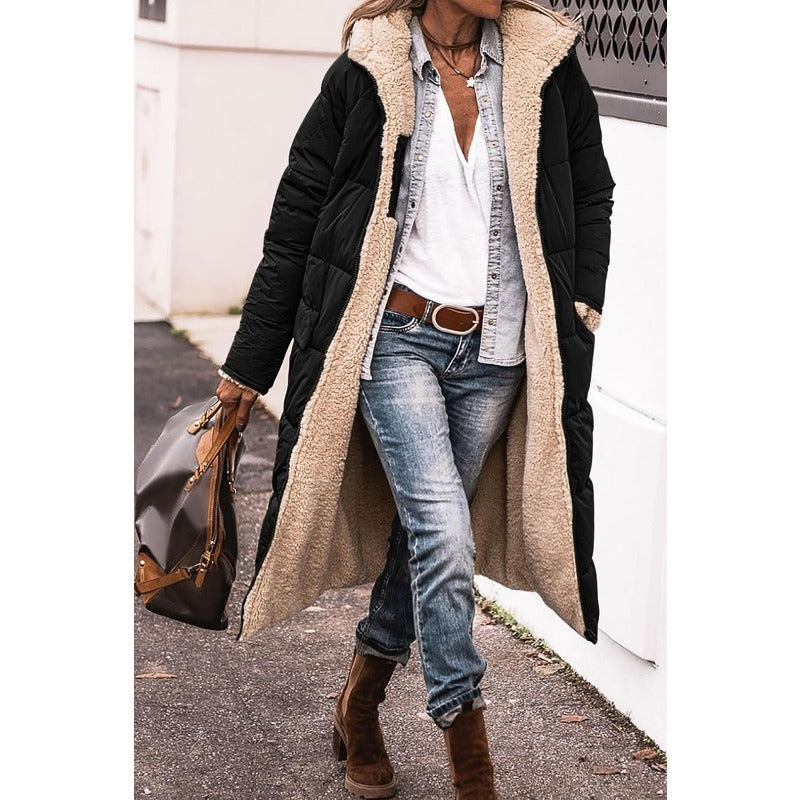 GR | Double-breasted reversible jacket for women