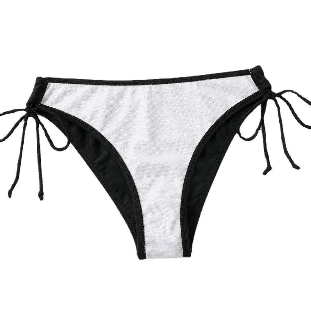 GR - Elegant triangle bikini in black