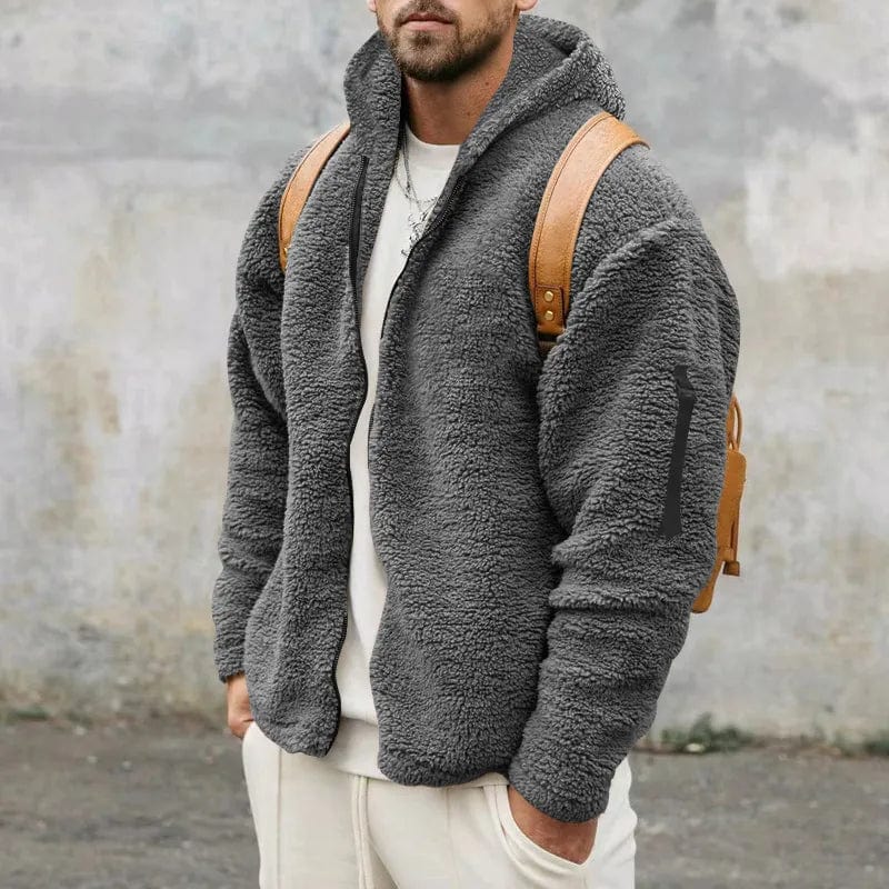 GR | Sherpa vest made of velour 