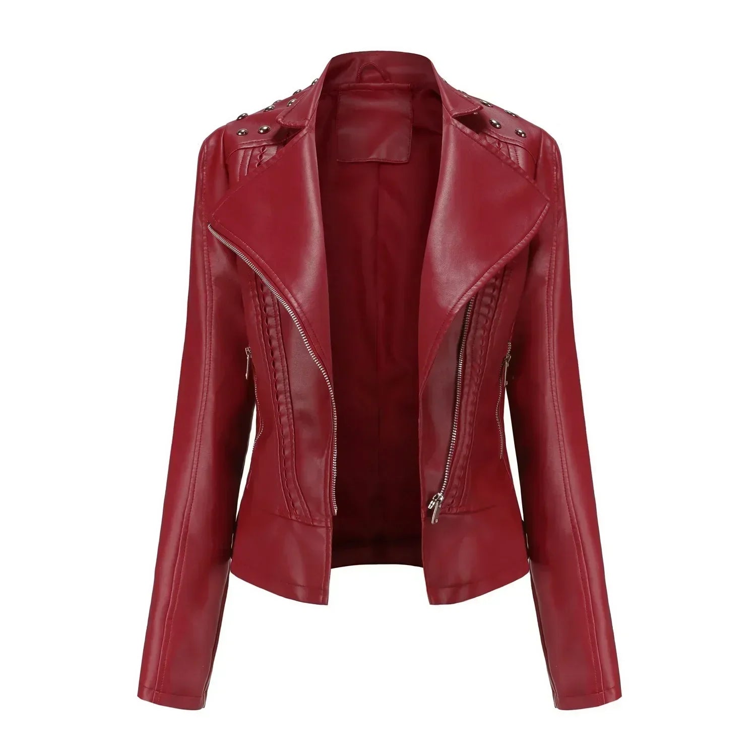 GR | Elegant leather jacket for women.