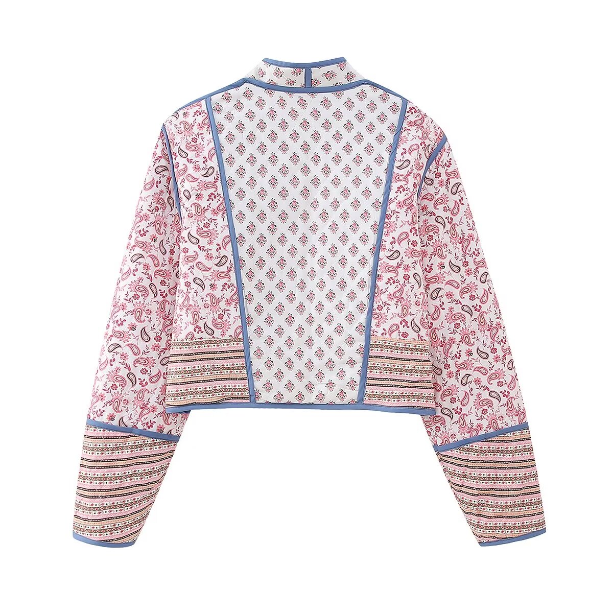 GR | Women's jacket with floral pattern