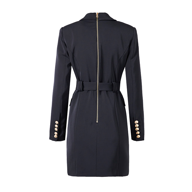 Button Art Suit Robe 