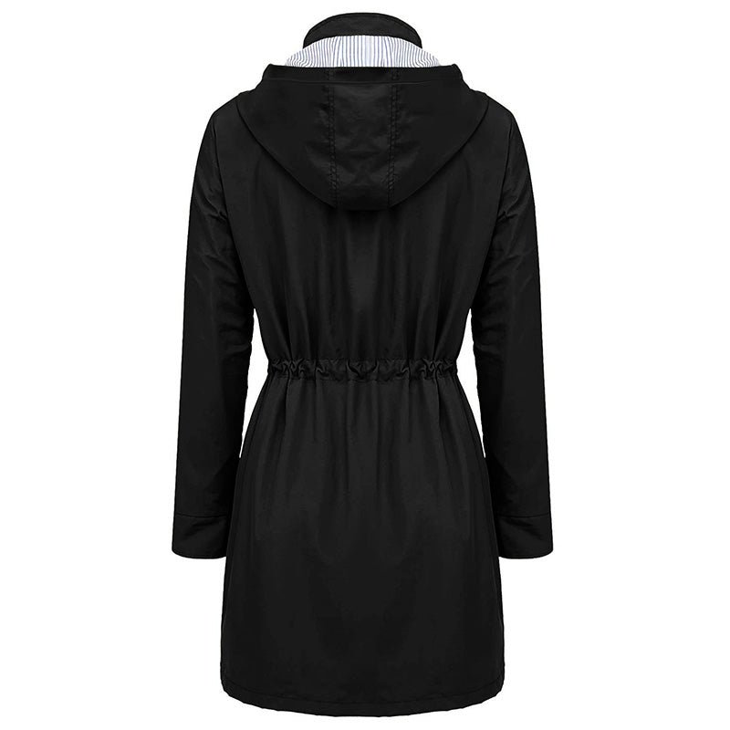 GR Wonder Hooded Waterproof Long Coat