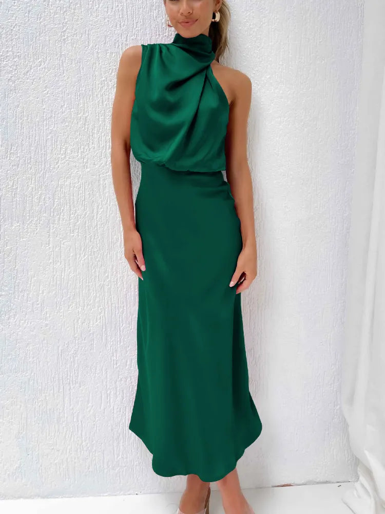 GR - Satin evening dresses for women
