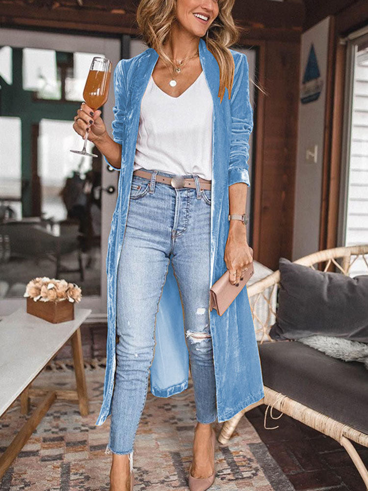 GR | Uplifting My Way Kimono Jacket in Velvet