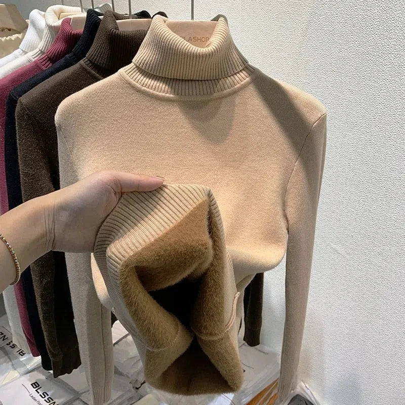 GR | Turtleneck sweater with soft lining