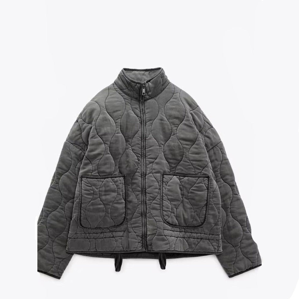 GR | Stylish Zip Up Down Jacket