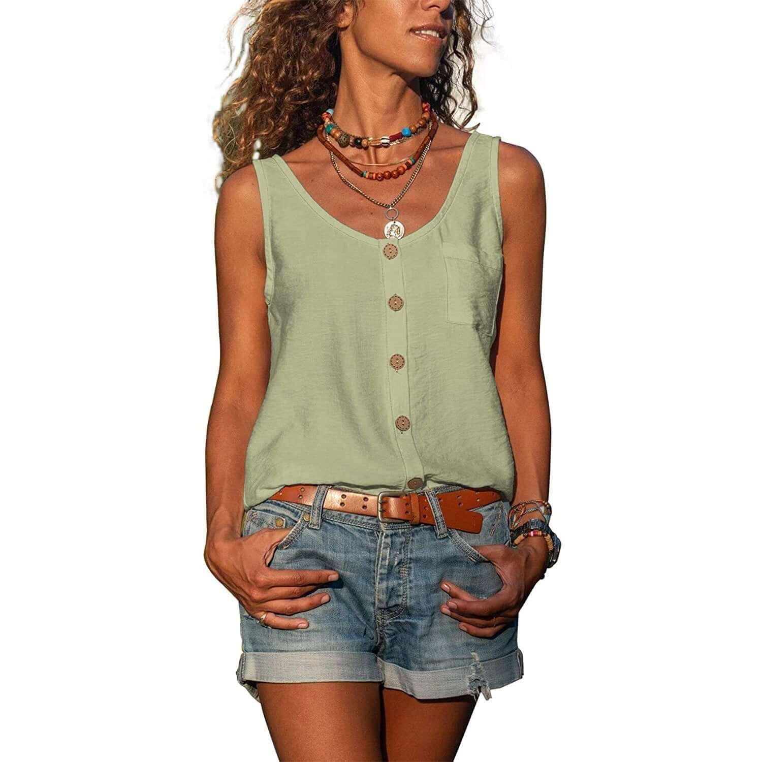 GR | Fashionable and elegant women's tank top