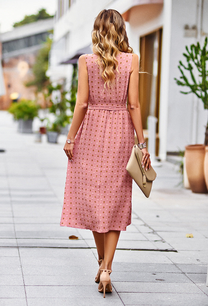 GR | Midi-Kleid mit Punkten