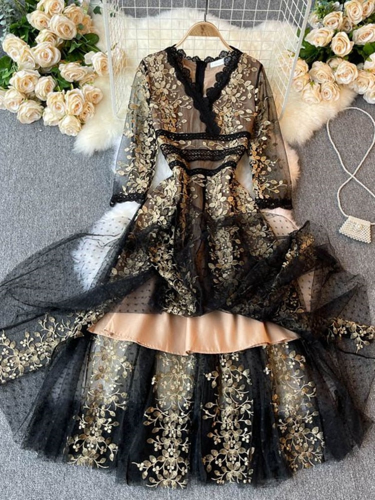 GR | Glaub an alles Midi Kleid