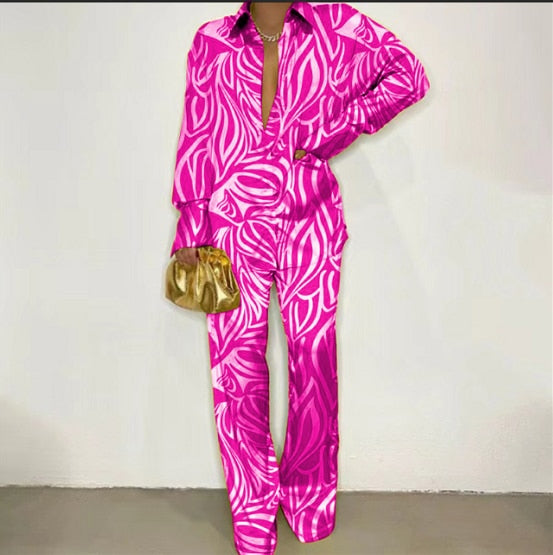 GR - Two-piece satin set