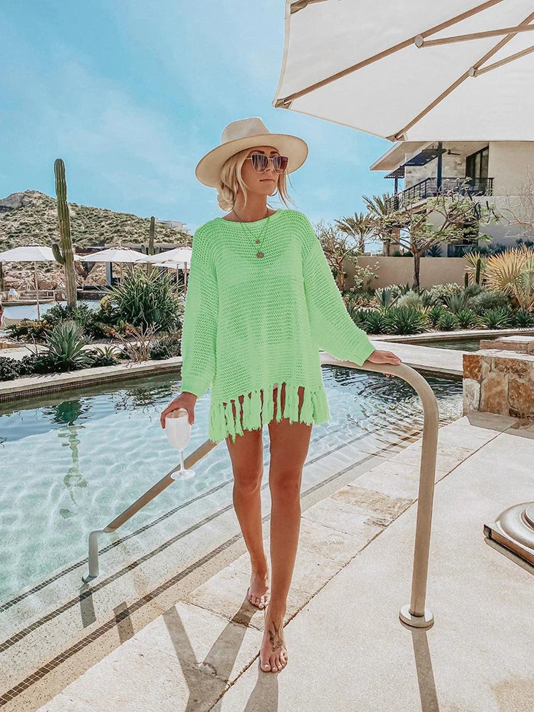 GR Boho Knit Summer Dresses