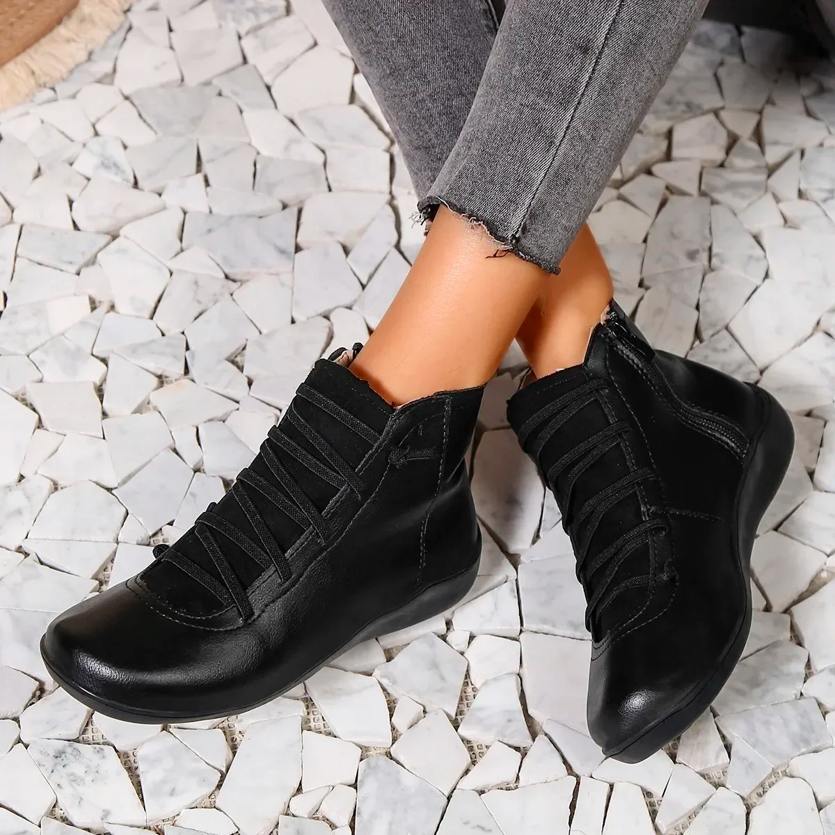 GR | Casual Comfort Ankle Boots