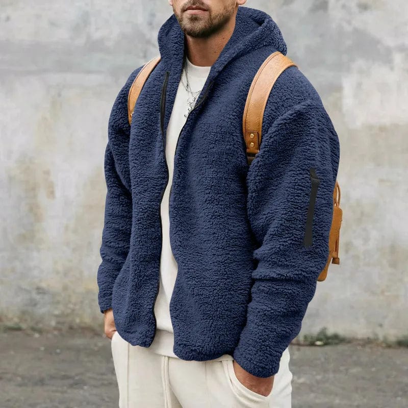 GR | Sherpa vest made of velour 