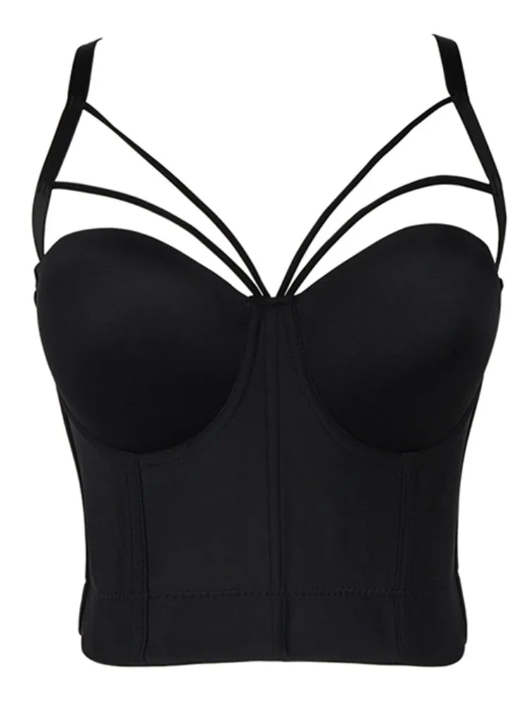 GR | 5 Colors Women's Sexy Designer Summer V-Neck Nude Black White Red Pink Cotton Camisole Tops Women's Camis Crop Tops