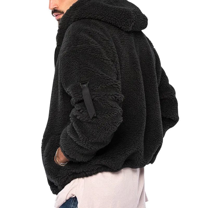 GR | Sherpa vest made of velour 