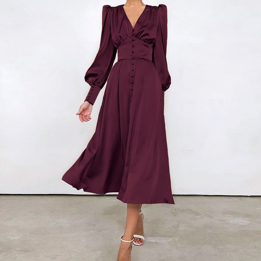 GR | Elegante Satinkleider