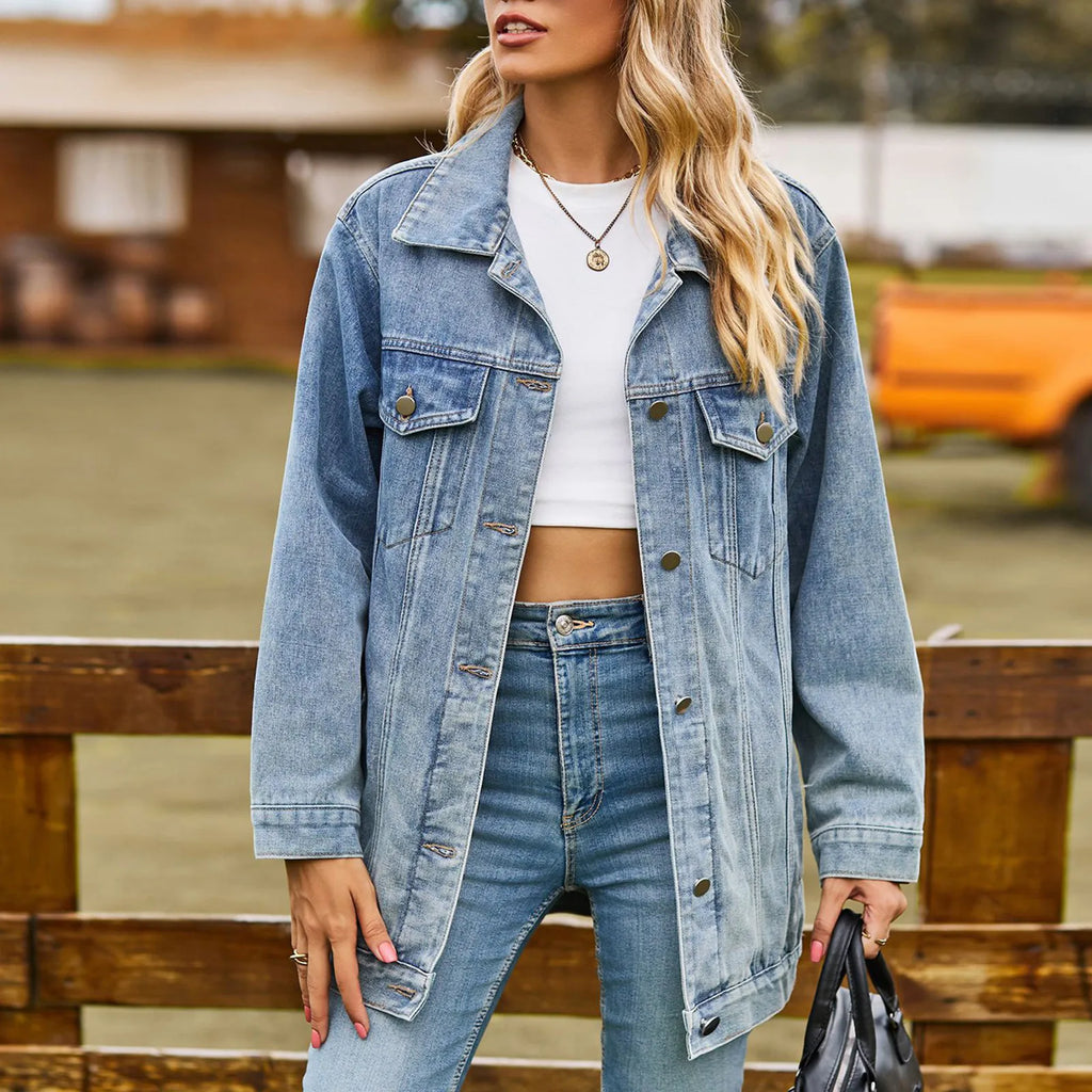 GR | Klassisch Elegante Jeansjacke