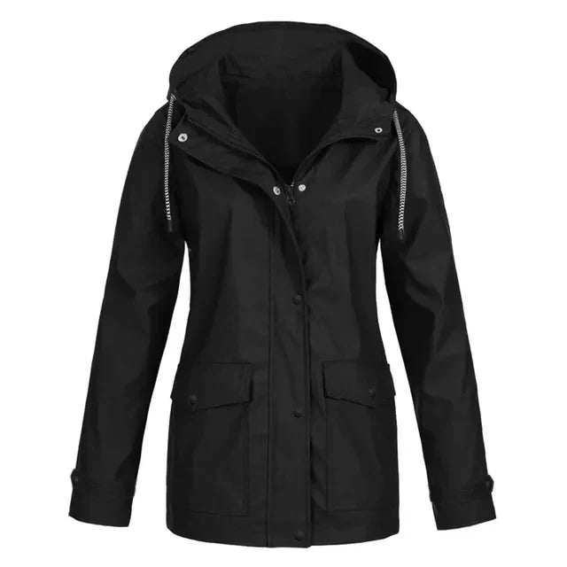 GR | Lightweight rain jacket with hood