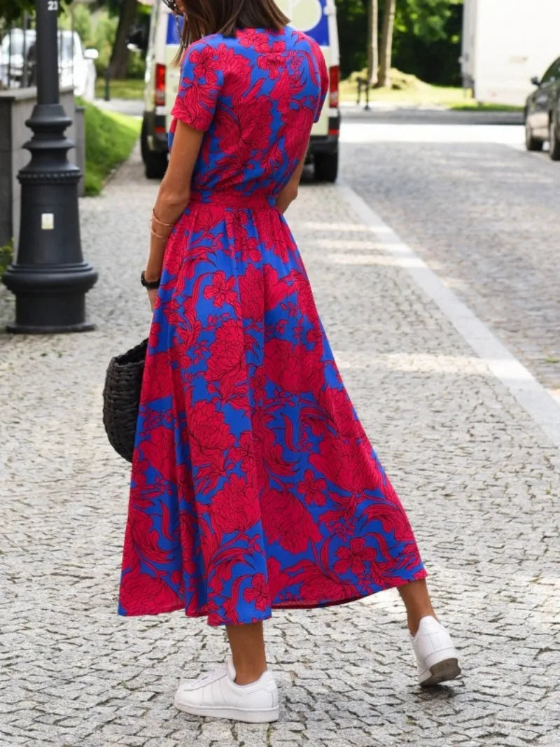 GR | Floral wrap dress