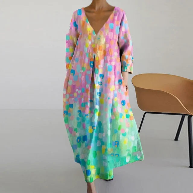 GR | Weiche, Bunte Kleid