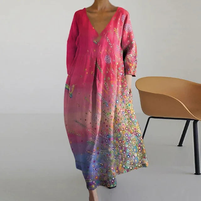 GR | Weiche, Bunte Kleid