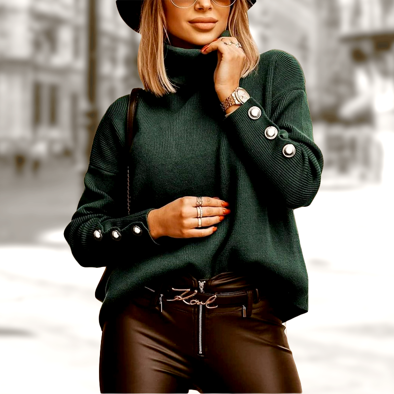 GR | Eleganter Rollkragen|Winterpullover