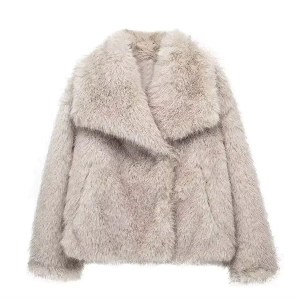 GR - Fur Coat For Women