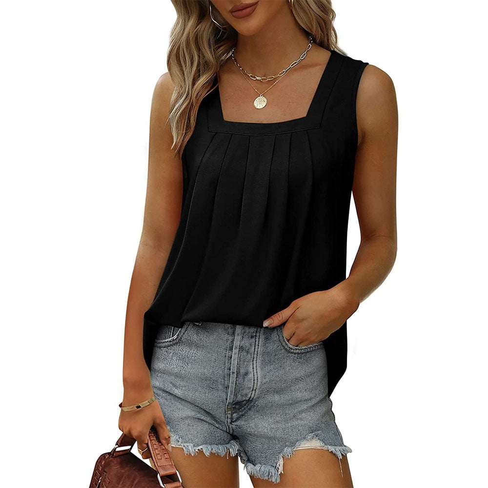 GR | Tank top with round neck 