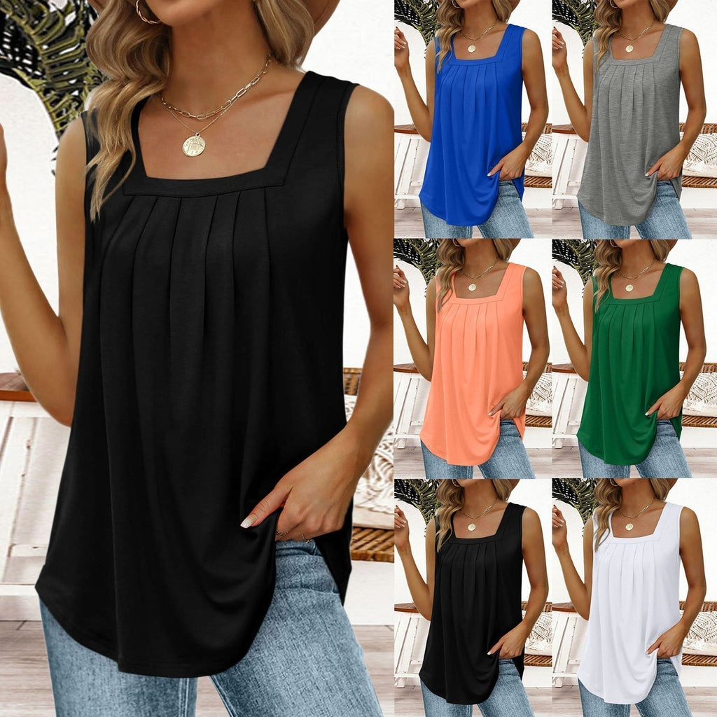 GR | Tank top with round neck 
