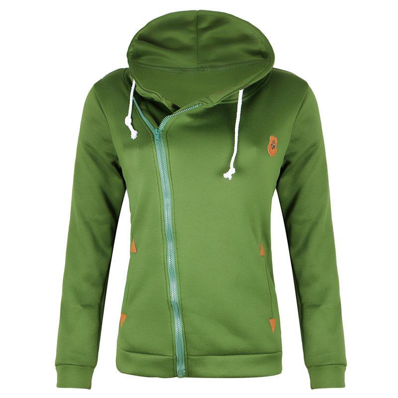 GR | Größe Reißverschluss Taschen mit Kordelzug Hoodie