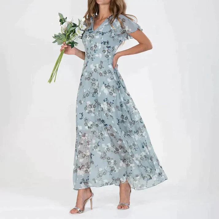 GR | Floral Dress Elegant Summer Style