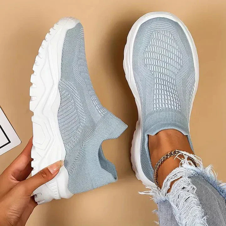 GR | Women's Slip-on Sneakers, Breathable & Orthopedic