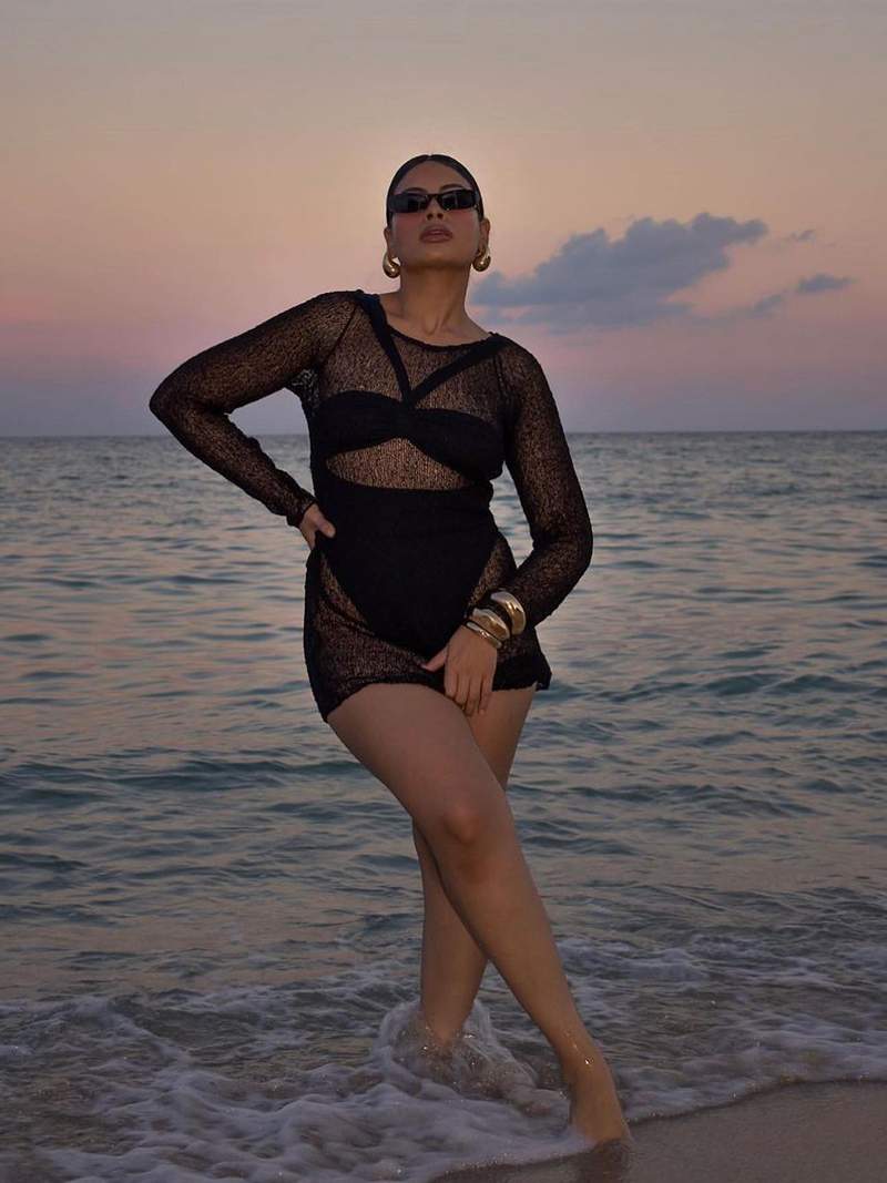 GR - Transparentes Minikleid | Sexy Elegantes Sommerkleid