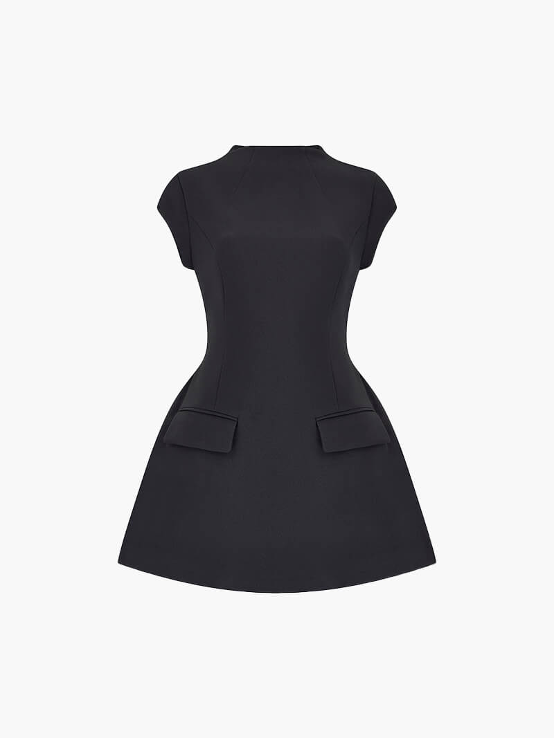 GR | Dress - Elegant Black - Perfect for Romantic Evenings