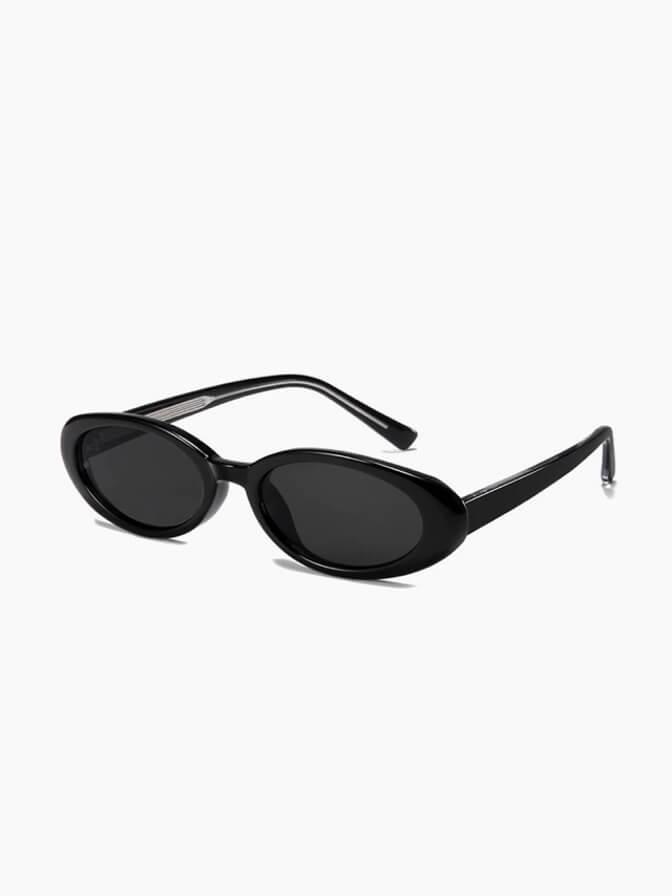 GR | Oval sunglasses in 90s style with vintage charm